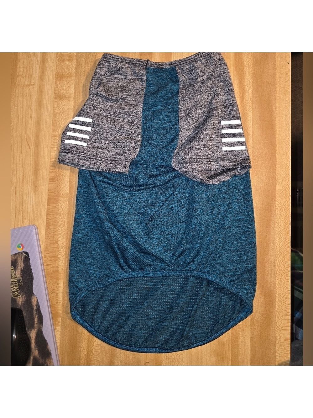 Pet Life Athletic Dog Tee Teal Gray #DGC4 - Picture 3 of 7